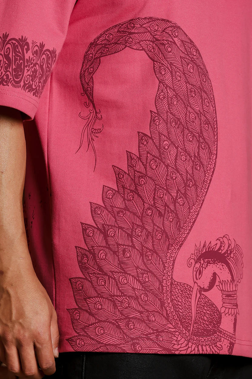Regal Rise Pink Oversized TEE
