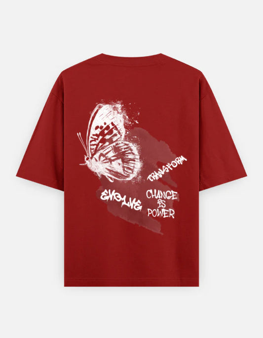 Change is Power Oversized TEE