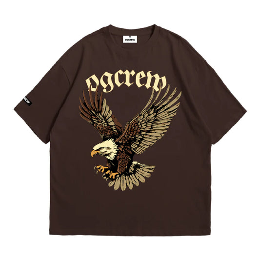 MOCHA BROWN EAGLE TEE
