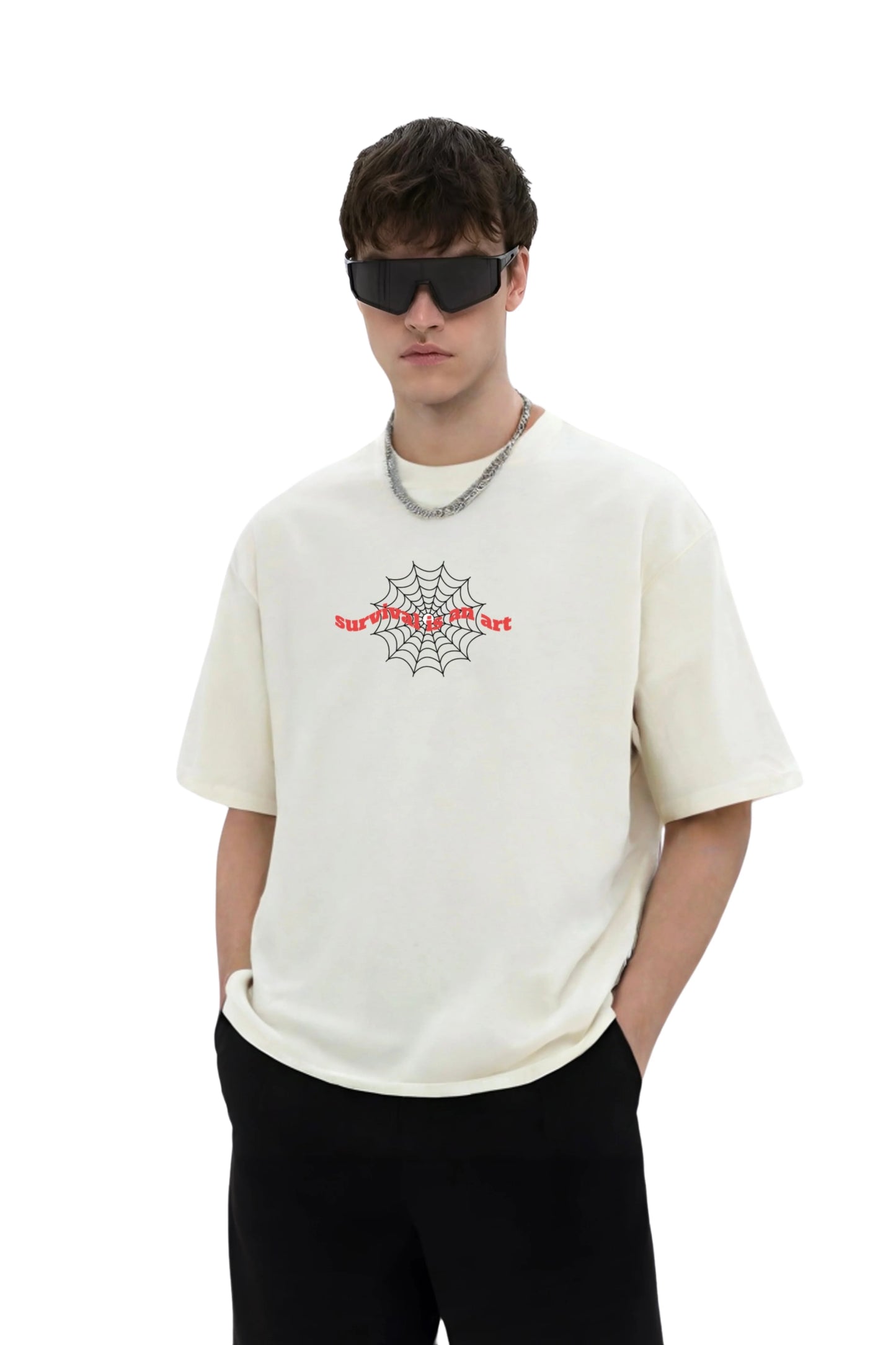 WEB OF SURVIVAL TEE