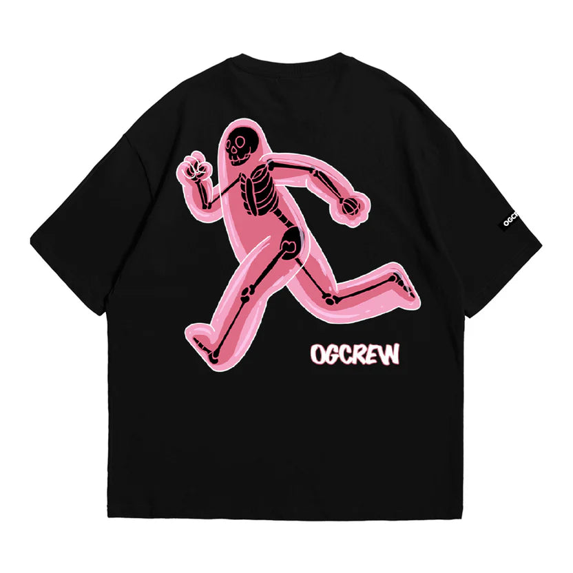 BLACK BUBBLE GUM MAN TEE