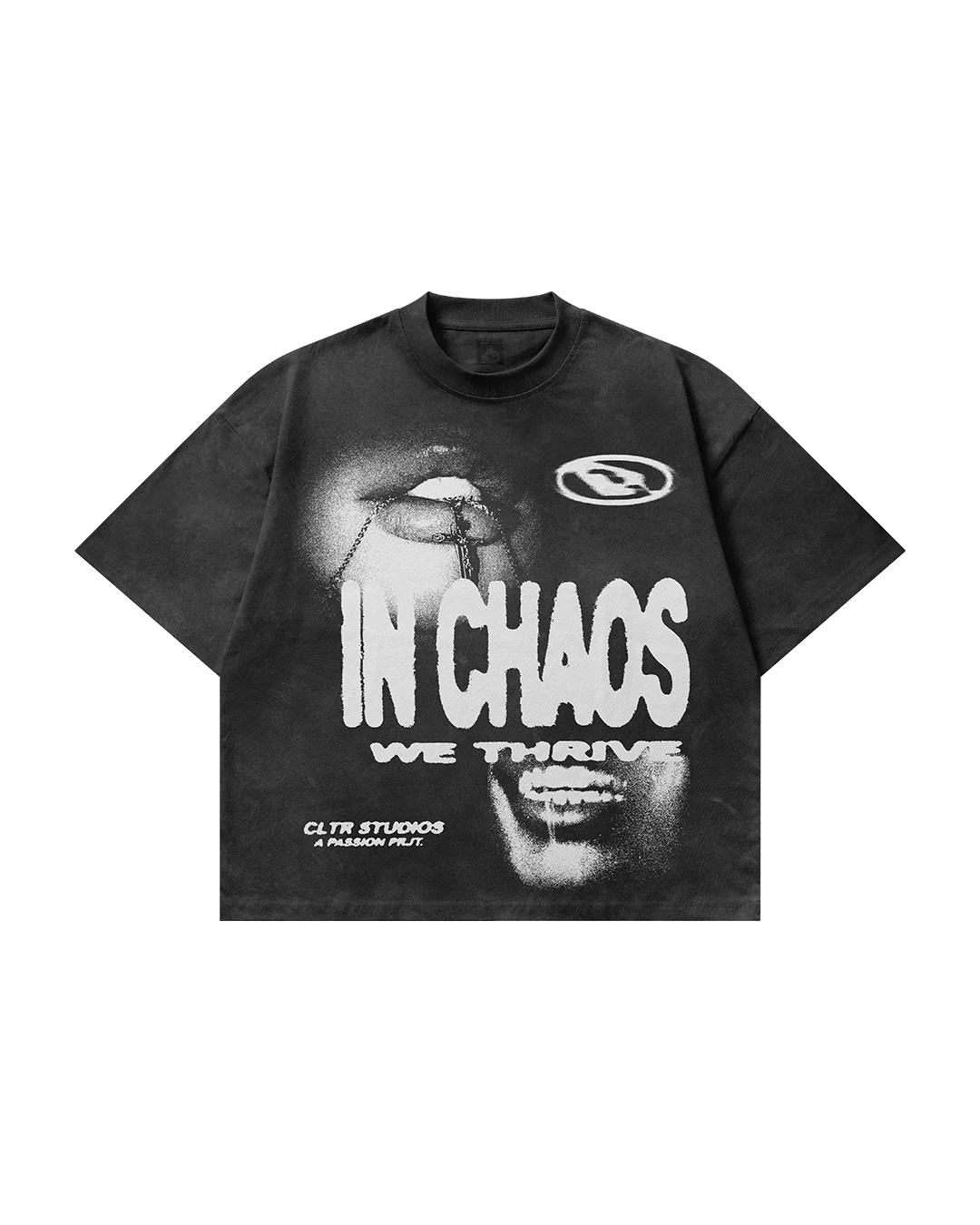 IN CHAOS WE THRIVE TEE