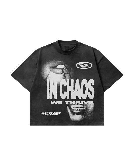 IN CHAOS THRIVE TEE