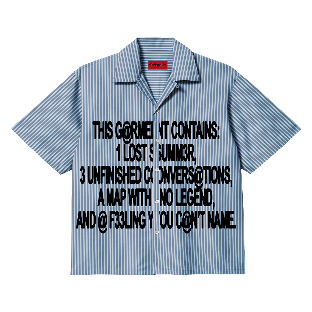 LOST SUMMER (BLU) BOXY Shirt