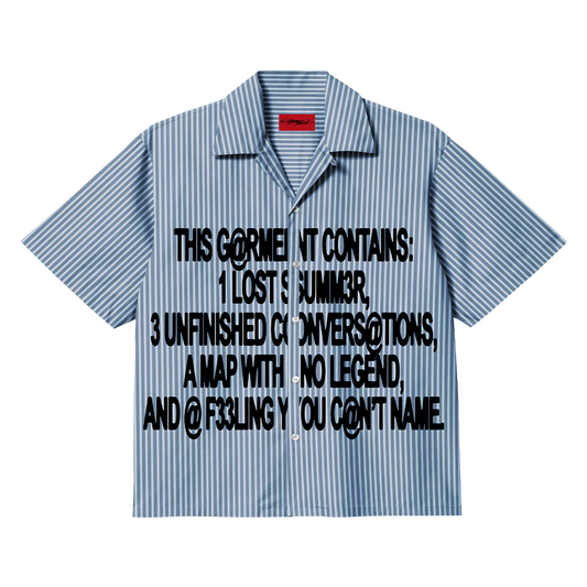 LOST SUMMER (BLU) BOXY Shirt