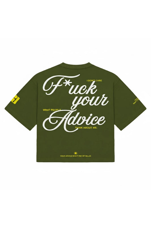 F*ck Advice Oversized TEE