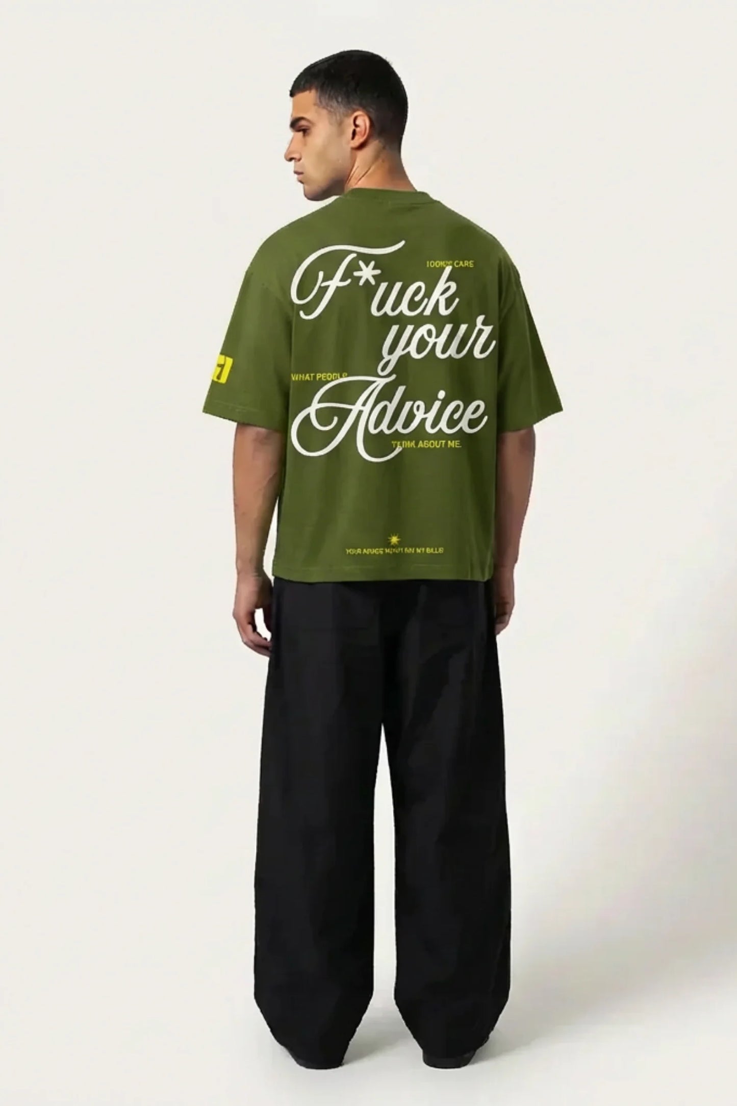 F*ck Advice Oversized TEE