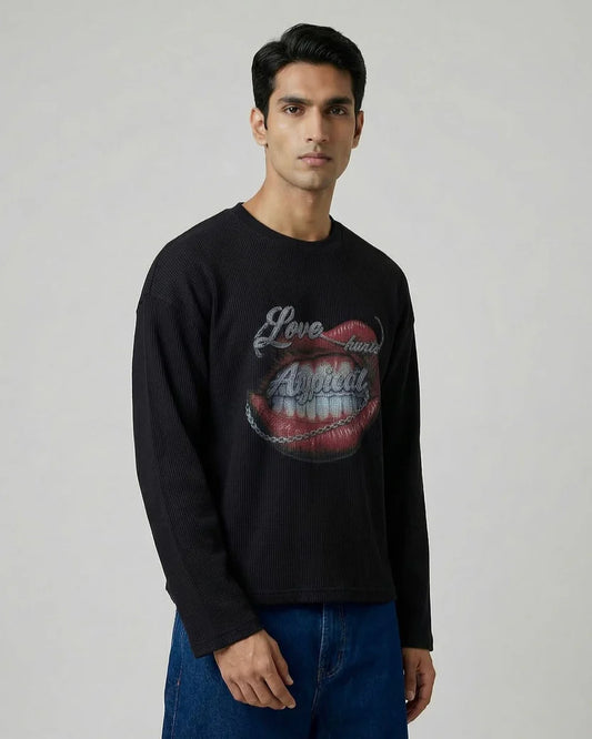 Love Hurts WAFFLE TEE