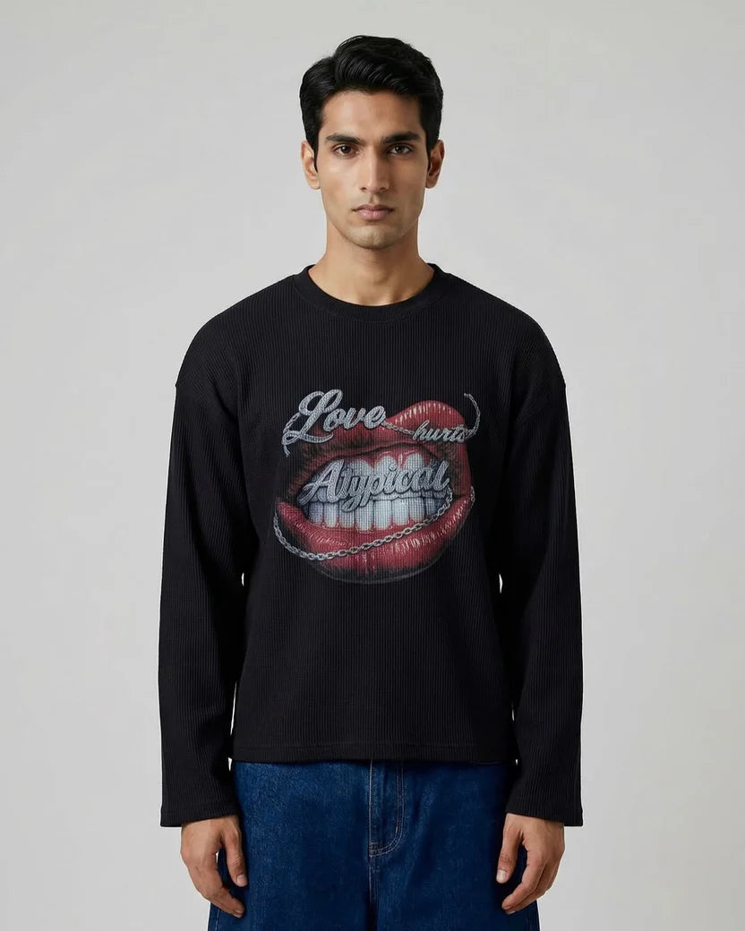 Love Hurts WAFFLE TEE