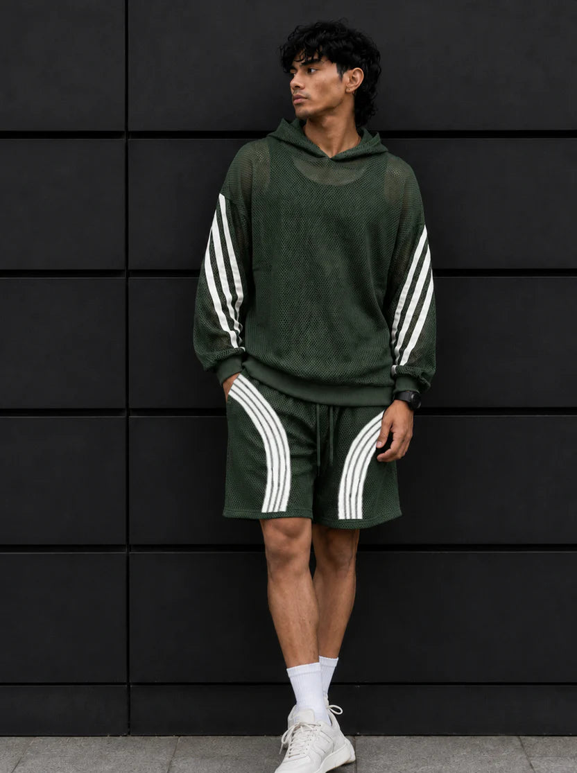 Green Mesh CO-ORD SET