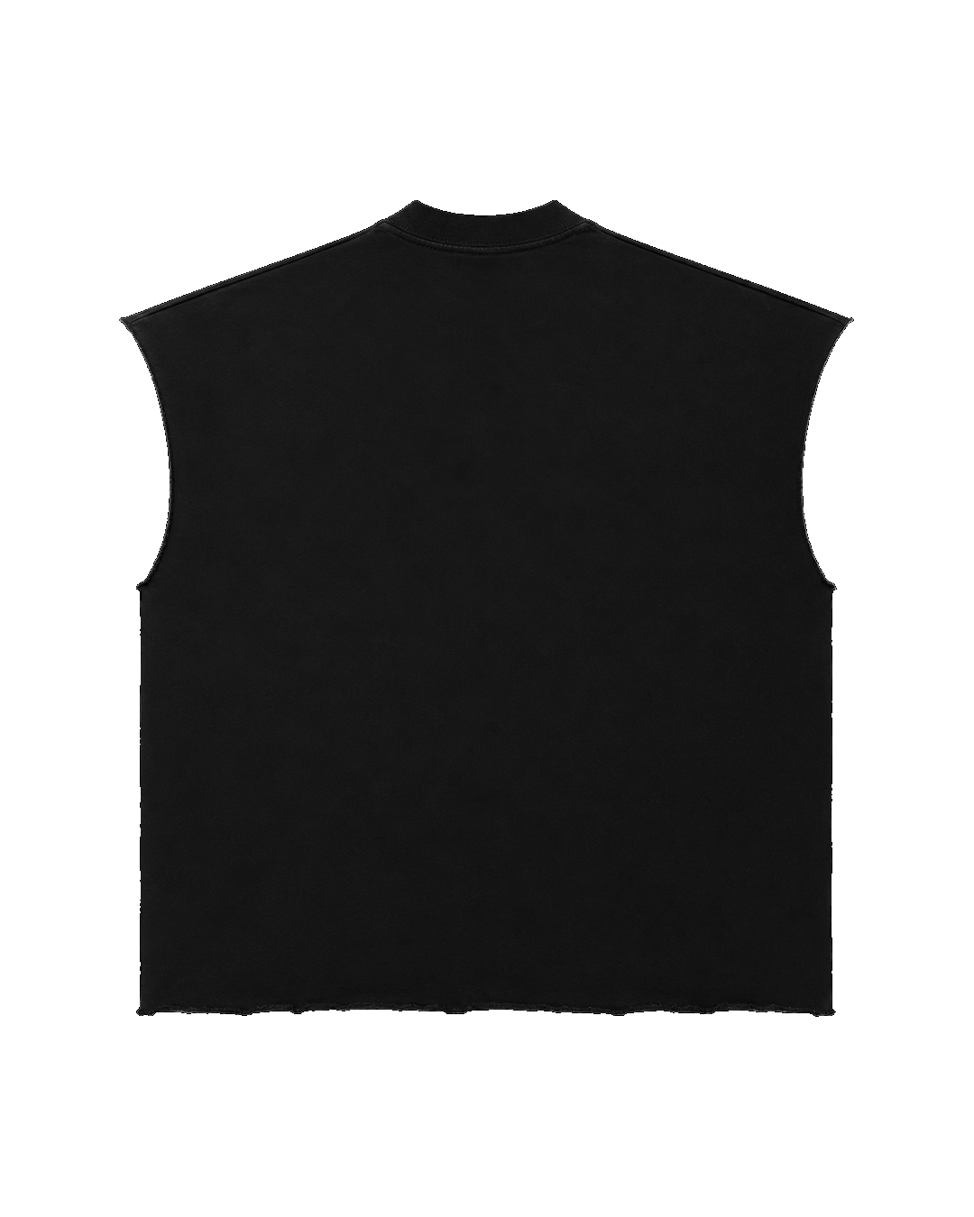 VIGIL VEST (CROP RAW HEM)