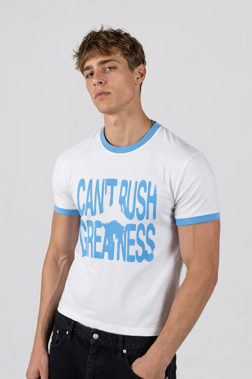 Can't Rush Greatness Ringer TEE