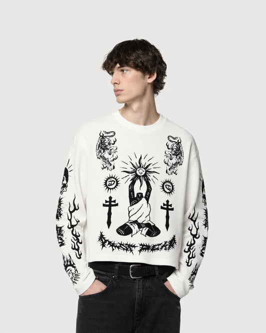 Celestial Rise WAFFLE TEE