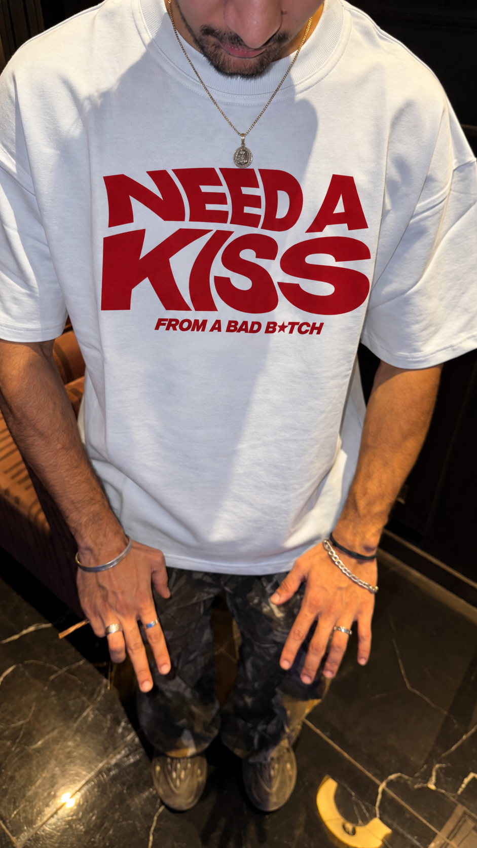 Need a Kiss Oversized TEE