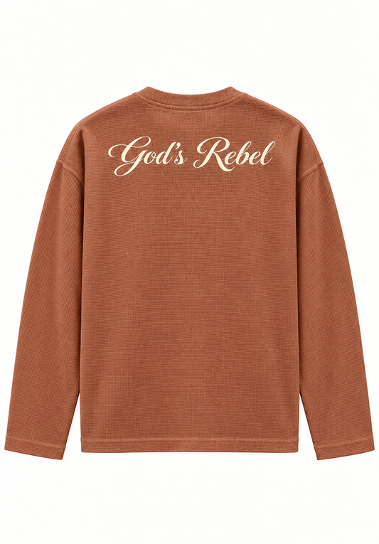 GOD’S REBEL WAFFLE TEE