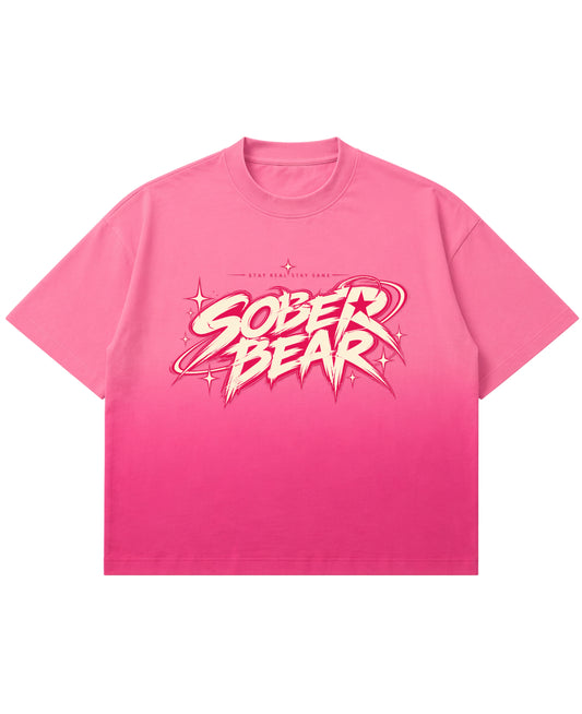 SOBER BEAR BOXY FIT TEE