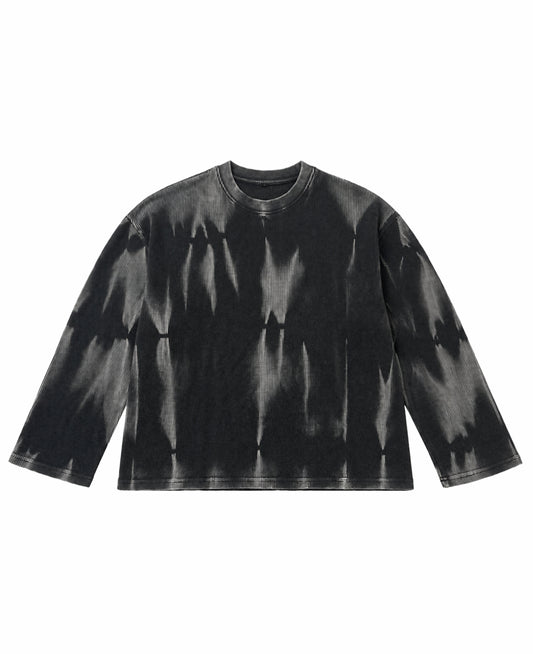 HAMMER WASH WAFFLE OVERSIZED TEE