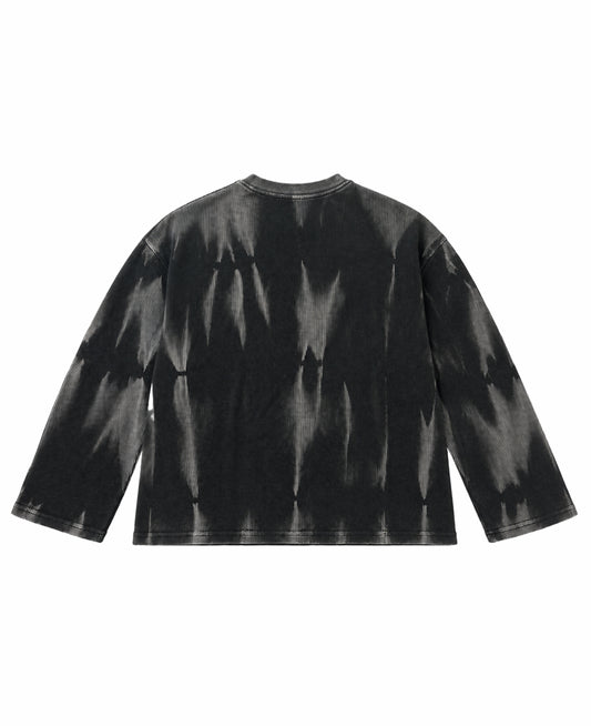 HAMMER WASH WAFFLE OVERSIZED TEE