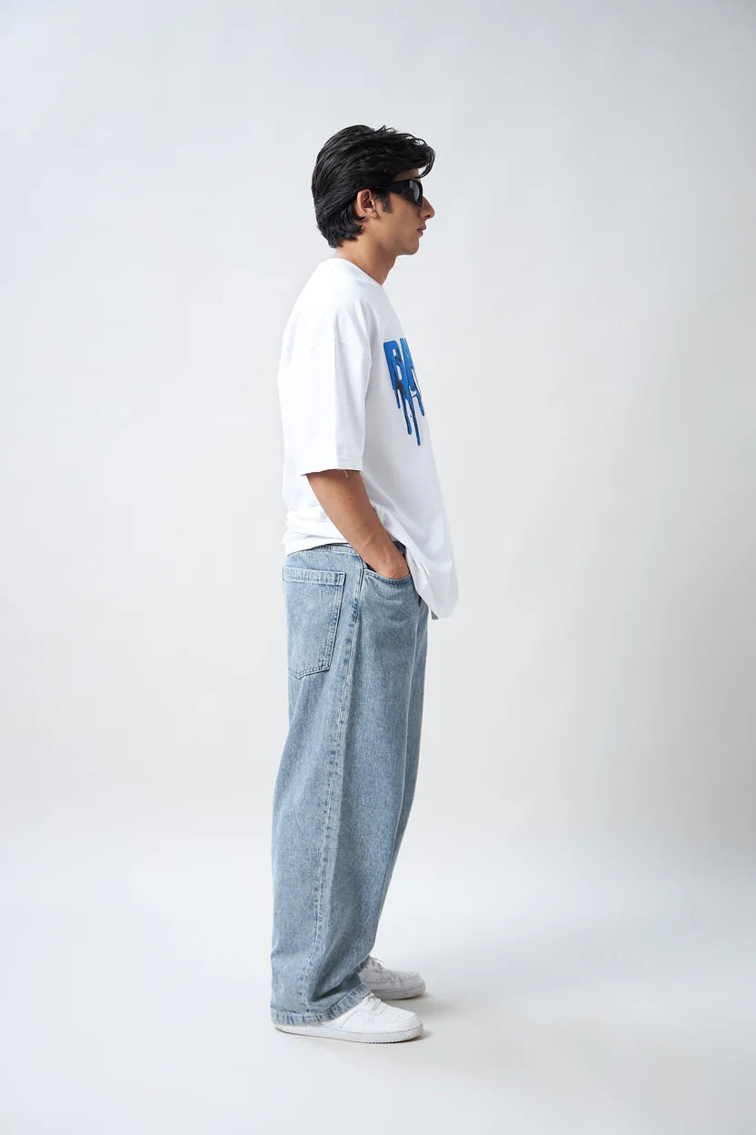 BLUE MELTDOWN TEE