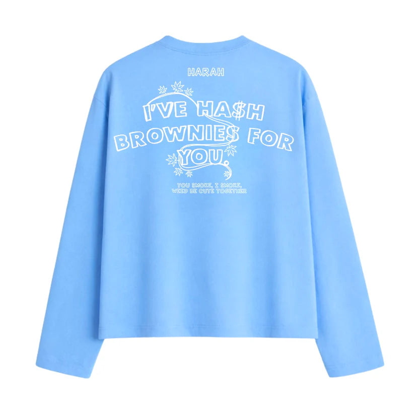 HUGS FULL SLEEVE OVERSIZED TEE