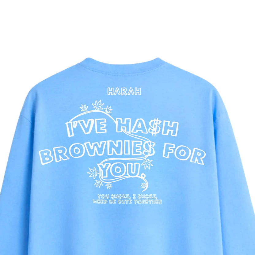HUGS FULL SLEEVE OVERSIZED TEE