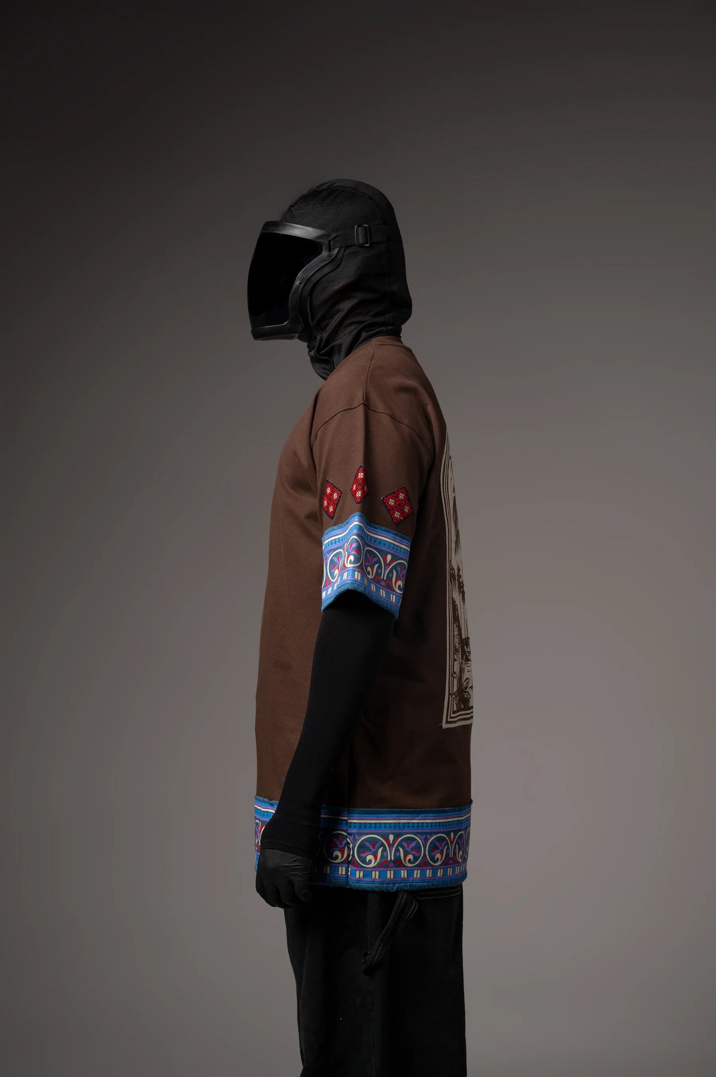 Element Brown Hand Work TEE