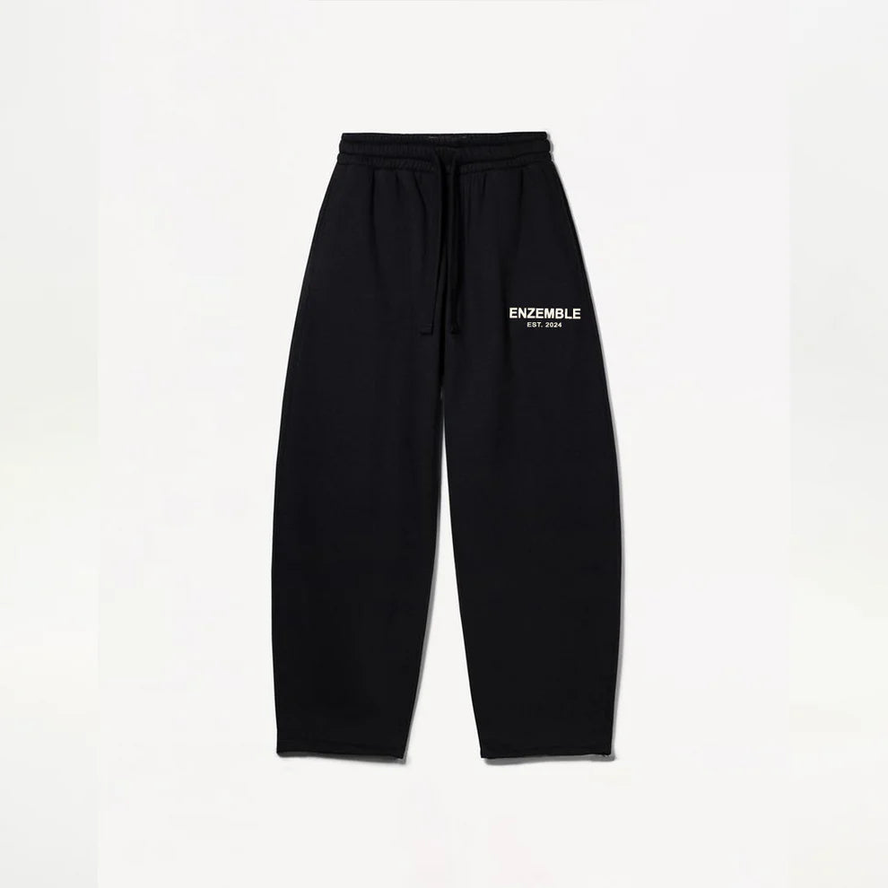 Black Baggy Sweatpant