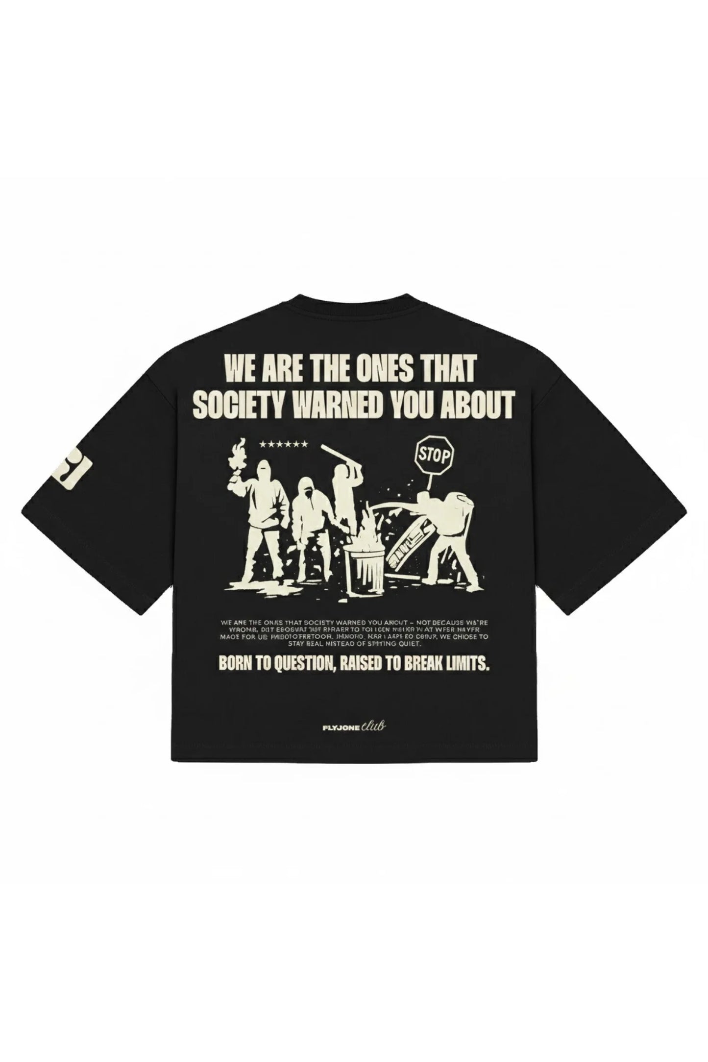 No Permission Oversized TEE