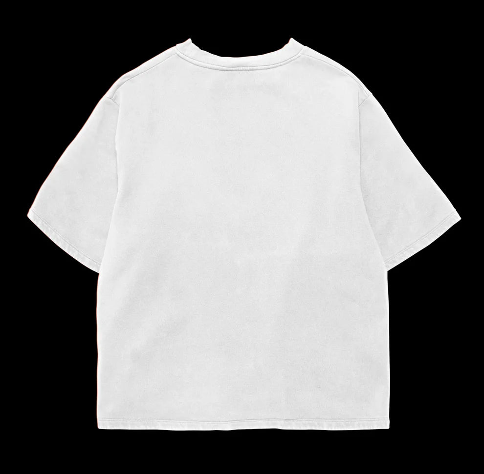 White Heavyweight TEE