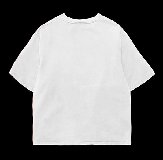 White Heavyweight TEE