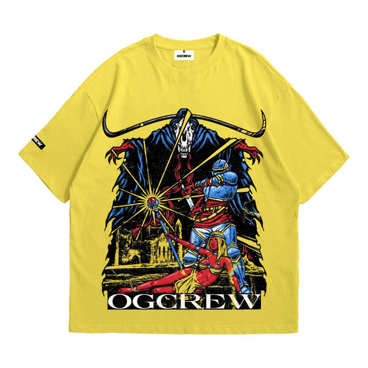 Lime yellow family photo TEE