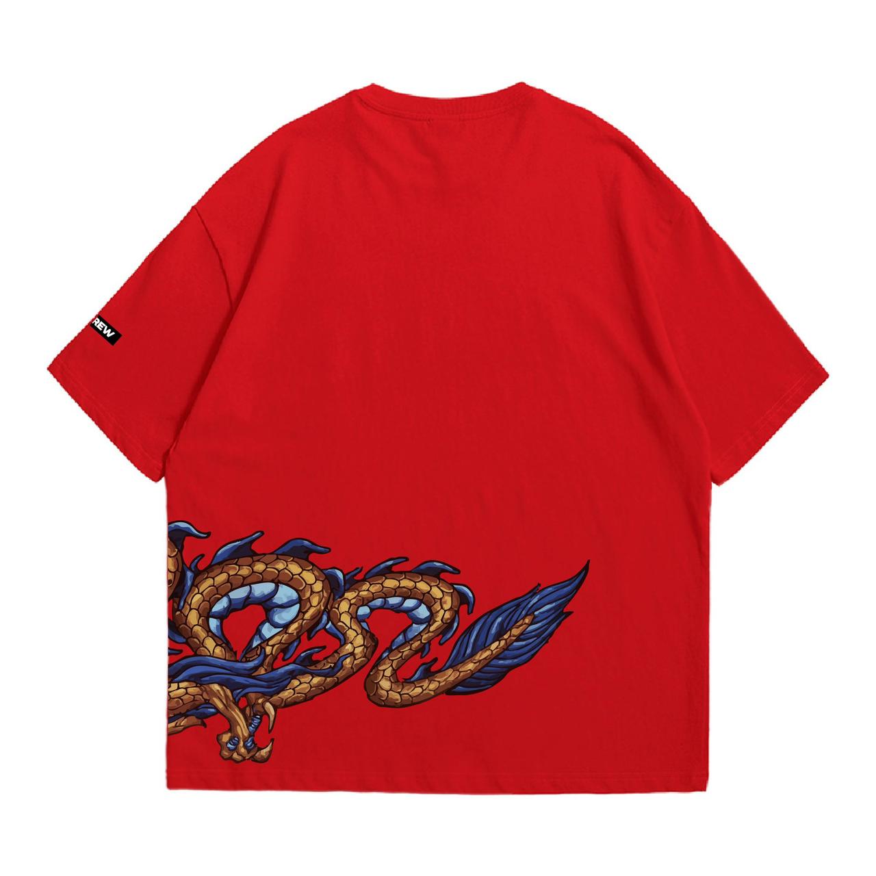 Red eastern dragon TEE