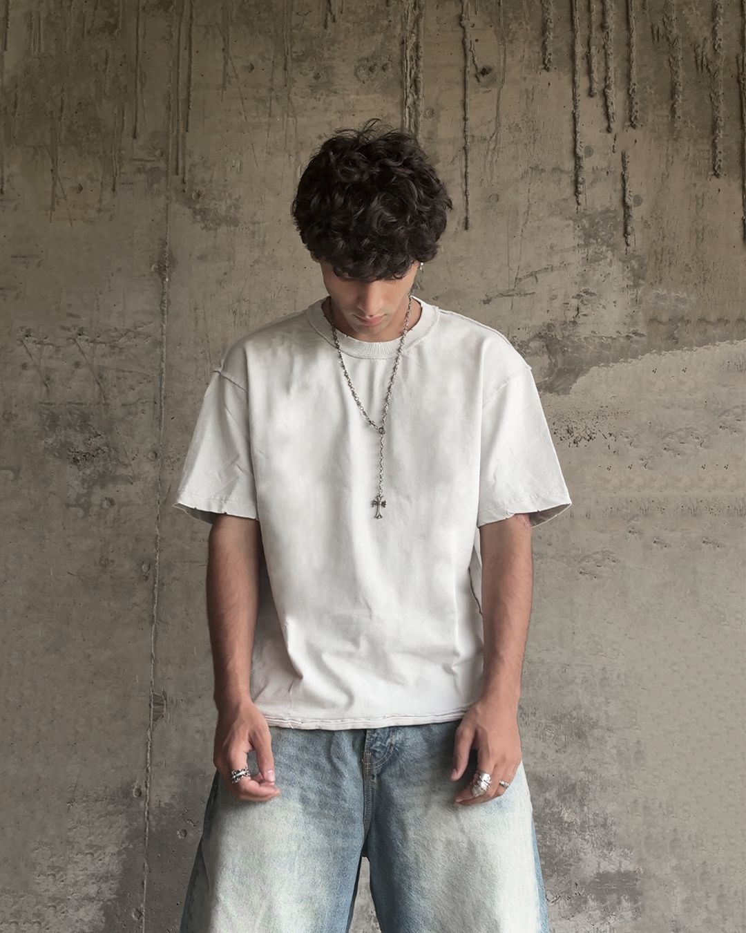 BONE TEE // REVERSE SEAM