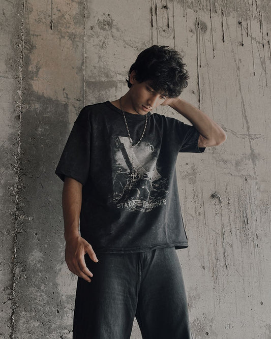 UNFINISHED TEE // REVERSE SEAM