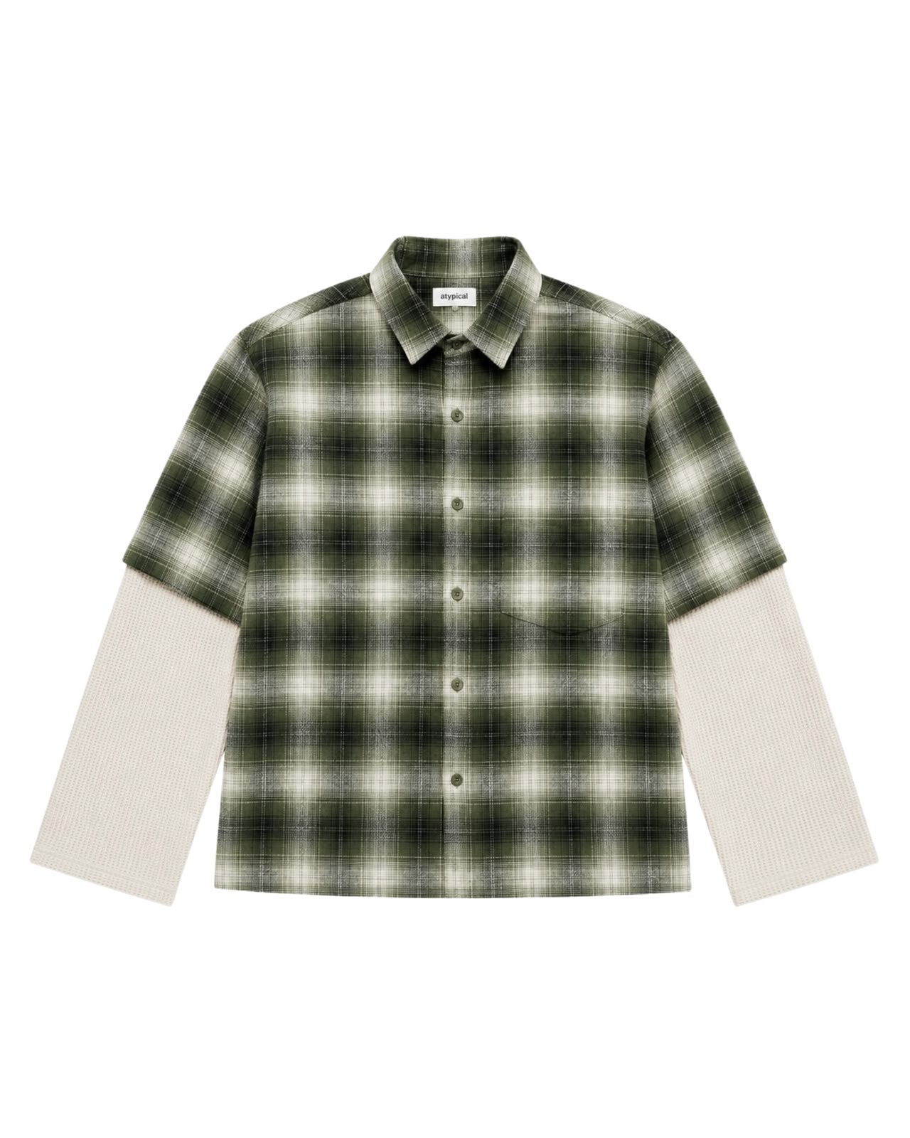 Moss Loom// Waffle Sleeves Shirts
