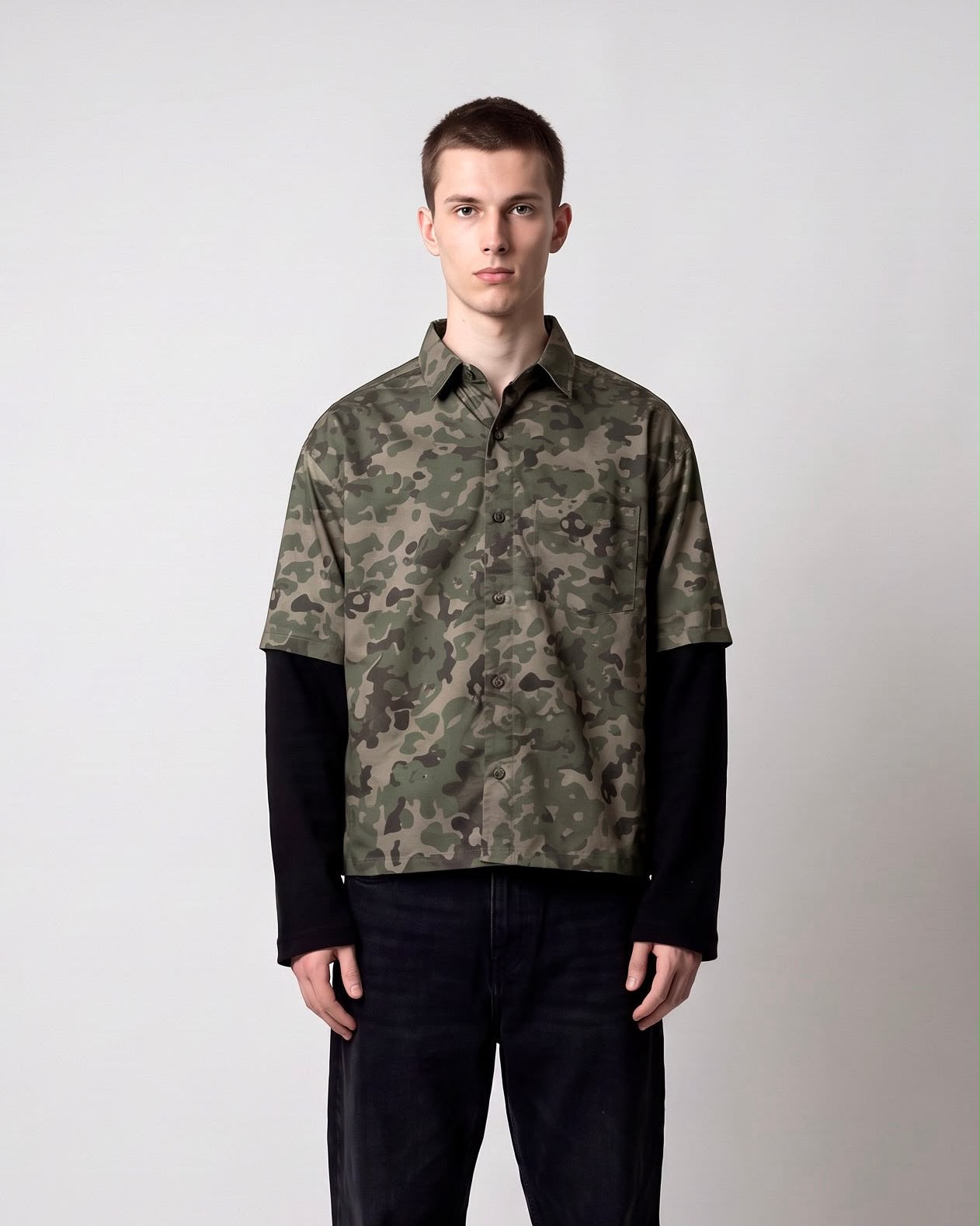 Field Division // Waffle Sleeves Shirts