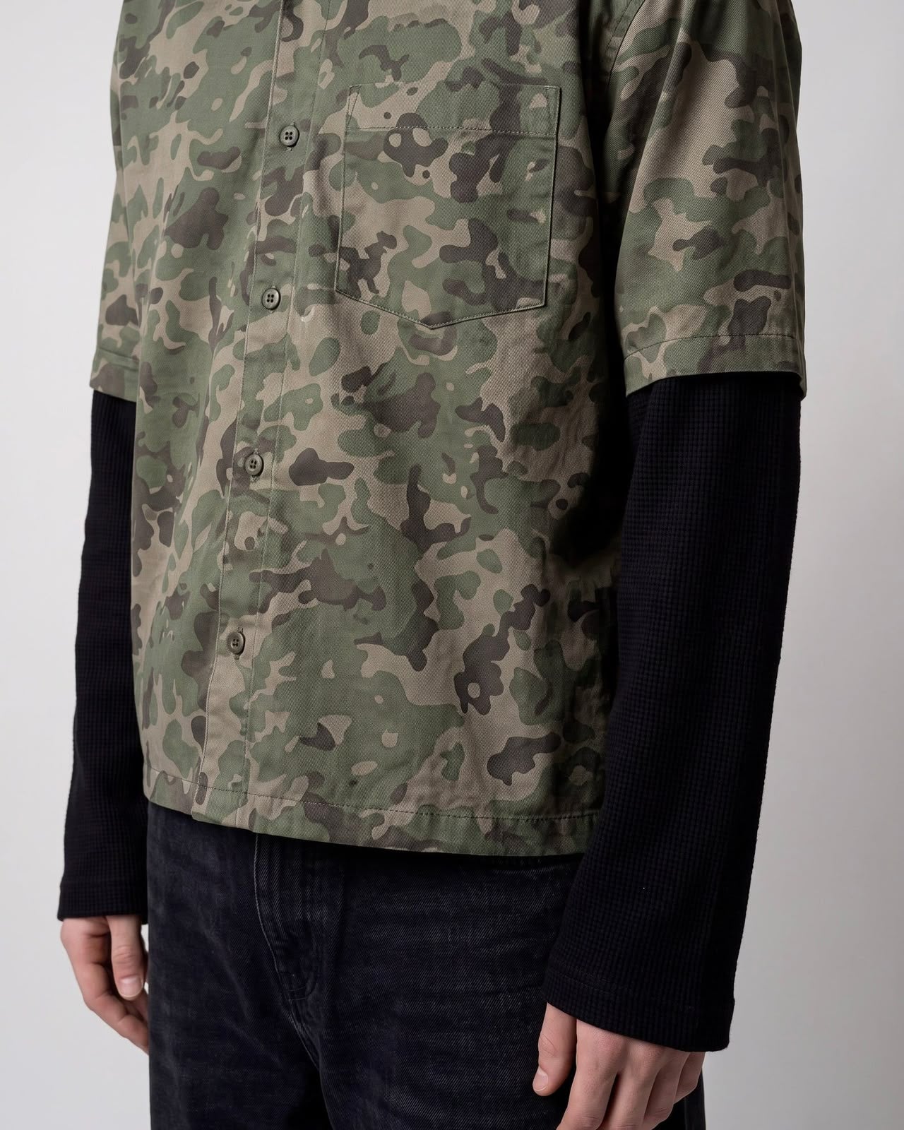 Field Division // Waffle Sleeves Shirts