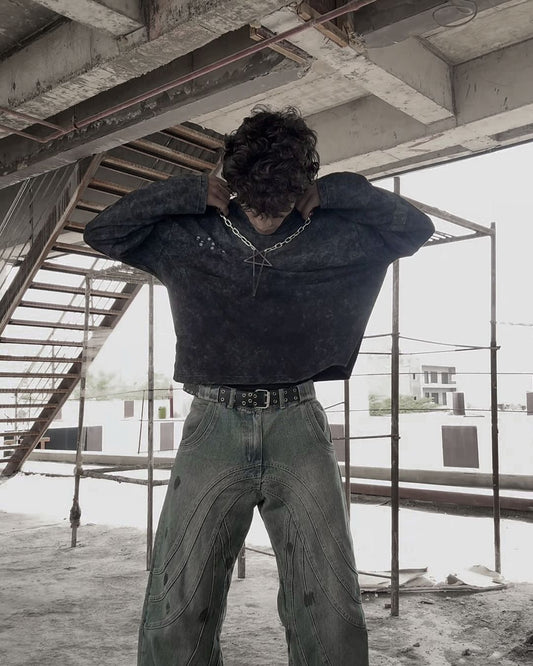AFTERMATH LS TEE // CROPPED FIT