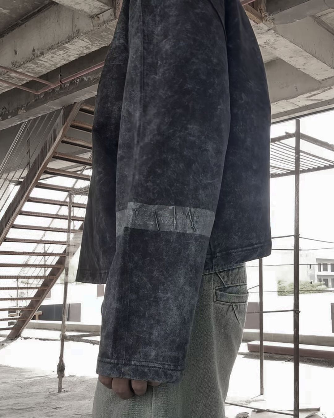 AFTERMATH LS TEE // CROPPED FIT