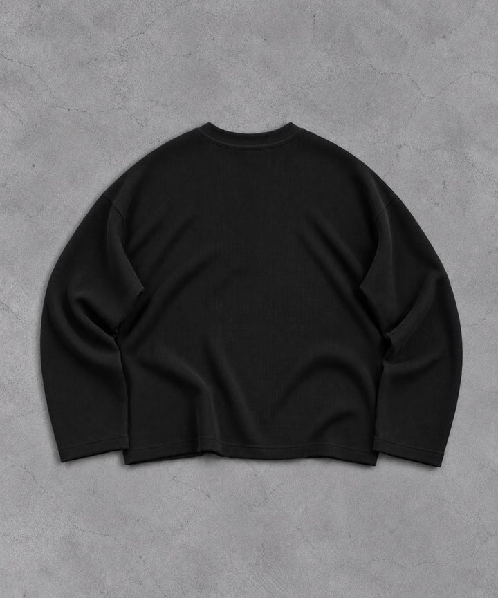 PHANTOM Waffle Henley TEE
