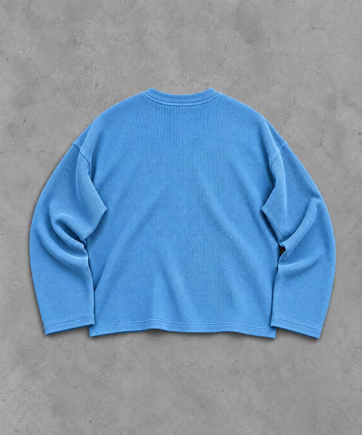 SKY Waffle Henley TEE