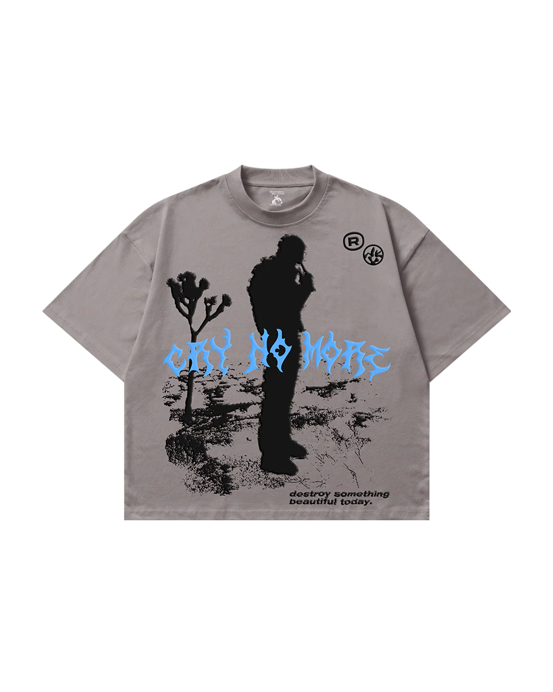 CREATE 2 DESTROY- PUFF PRINT TEE