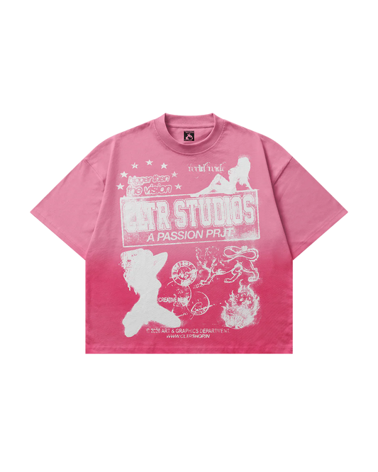 VISION PNK (OMBRE WASHED) TEE