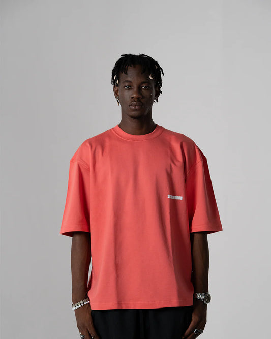 SIGNATURE SOLID (WATERMELON) TEE