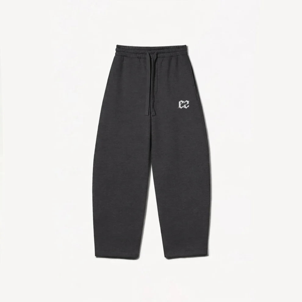 Charcoal Black Oversized Sweatpant