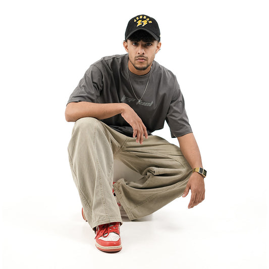 DRIP FUEL ESSENTIALS GRAY TEE