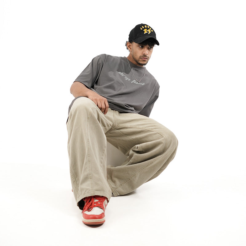 DRIP FUEL ESSENTIALS GRAY TEE