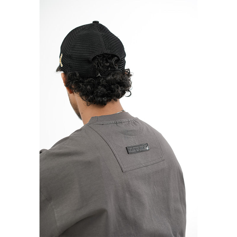 DRIP FUEL ESSENTIALS GRAY TEE