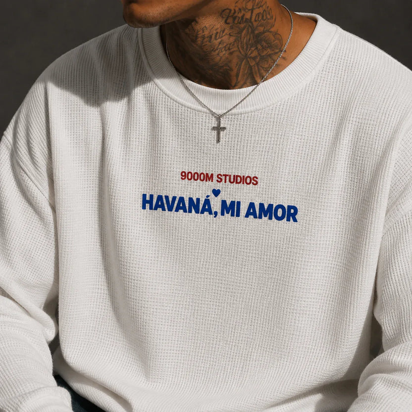 Havana Archives Waffle Tee