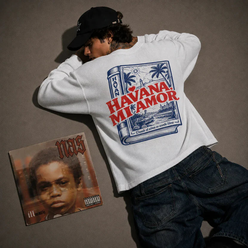Havana Archives Waffle Tee